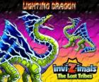 Lightning Dragon. Invizimals Затерянные племена. Invizimal этот дракон доминирует сила молний и грома